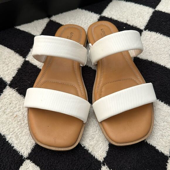 London Fog Shoes - White Sandals